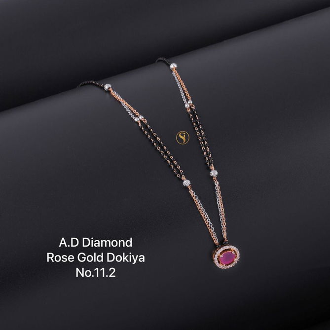 AD Diamond Daily Wear Designer Mangalsutra 14 Manufacturers
